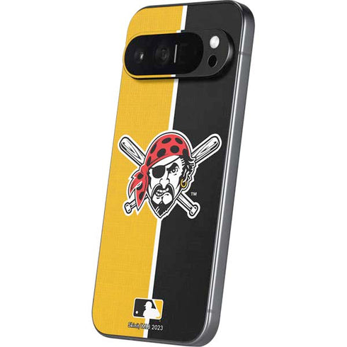 MLB Pittsburgh Pirates Split Pixel 9 Pro XL Skin